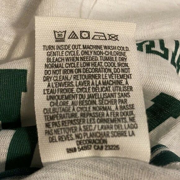 PINK University of OREGON White BLING T-Shirt NWT - Picture 4 of 4